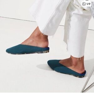 Rothy's Deep Teal Loafers